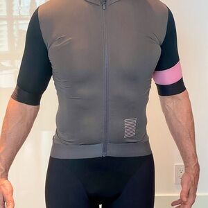Rapha Men's Pro Team Short-Sleeve Training Jersey — With Pink Arm Band